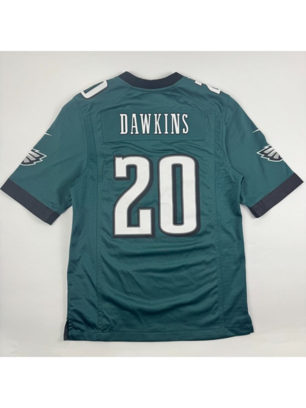 NIKE Philadelphia Eagles Brian Dawkins Jersey Small S Midnight Green NFL - Picture 9 of 13